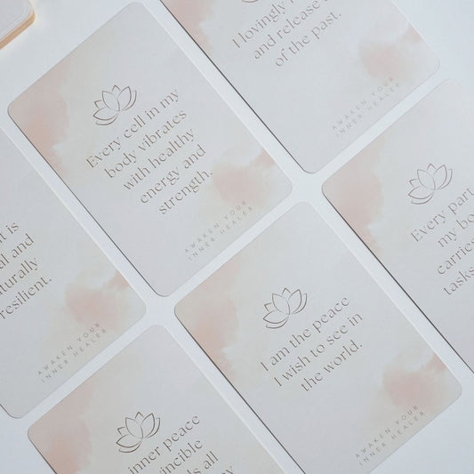 Awaken your Inner Healer Affirmation Cards